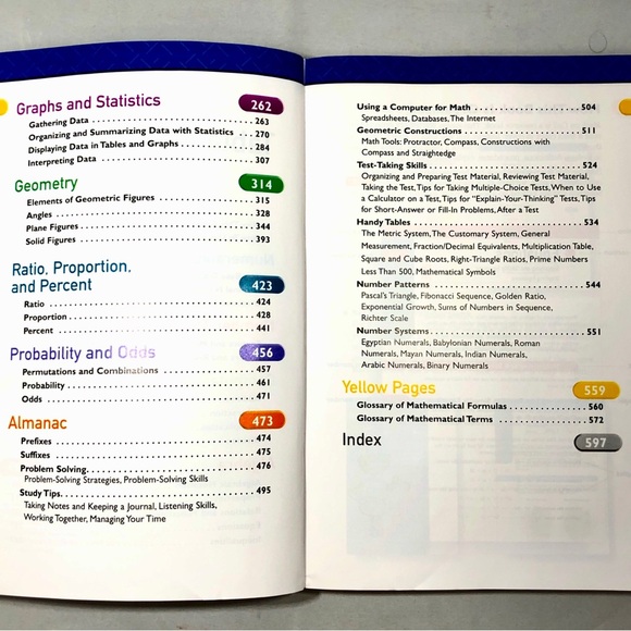 Book - MATH ON CALL - A Mathematics Handbook - Picture 5 of 9